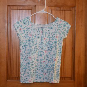 *3 for 20* GapKids Girls' Floral Shirt Size XL